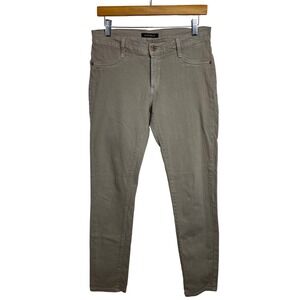 James Jeans Twiggy Skinny Pants Women 31 Pecan Low Rise Stretch Denim USA D16